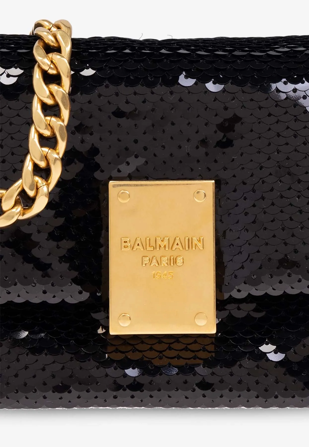 1945 Sequined Shoulder Bag