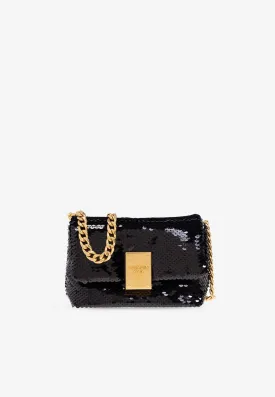 1945 Sequined Shoulder Bag