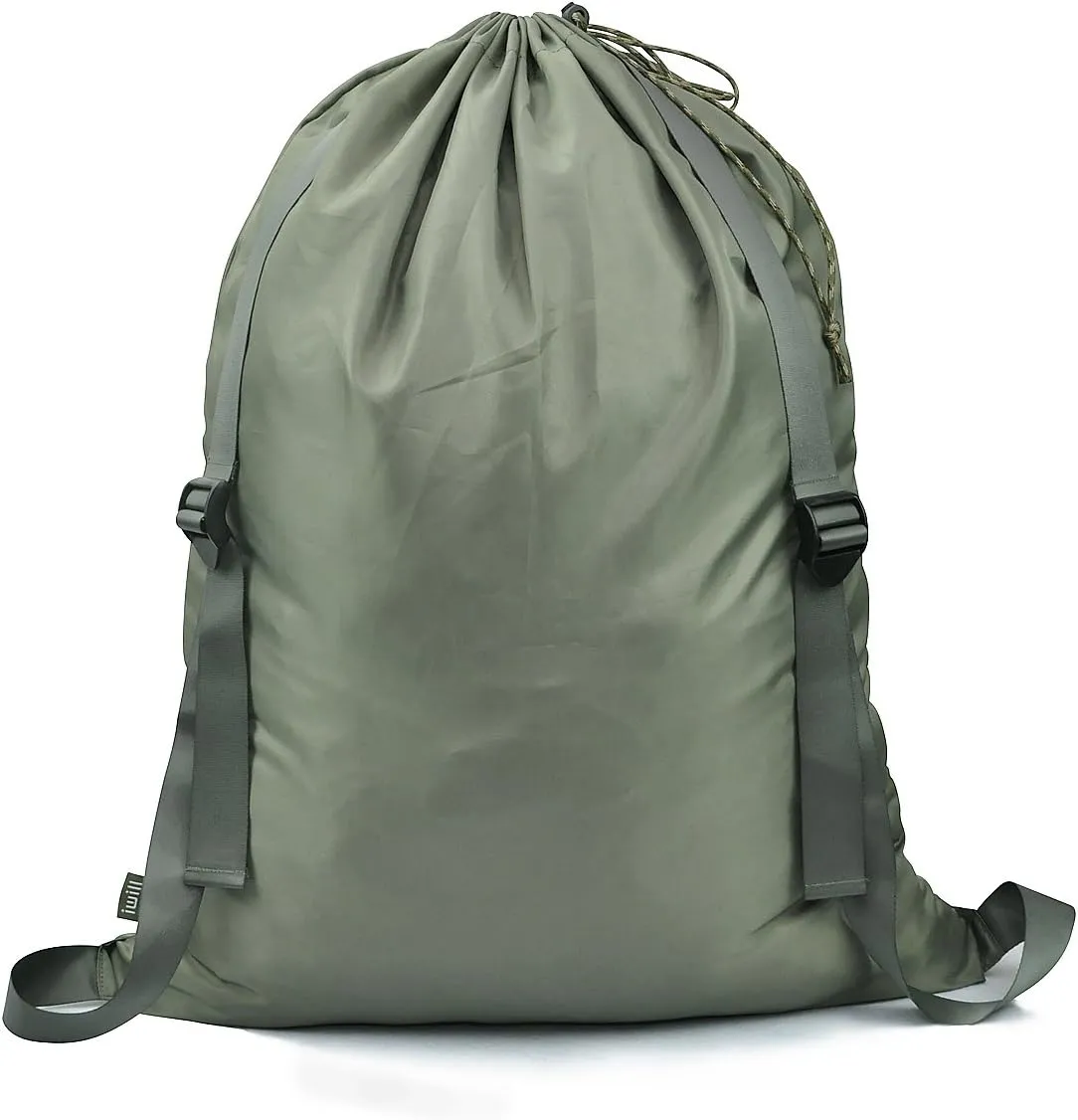 25X 31Hanging Laundry Bags with Adjustable Shoulder Straps and Soft Pad, Ideal for College Dormitory Laundromat, Clean Store, Heavy-Duty & Easy to Wash, Travel Duffel Bags, Army Green