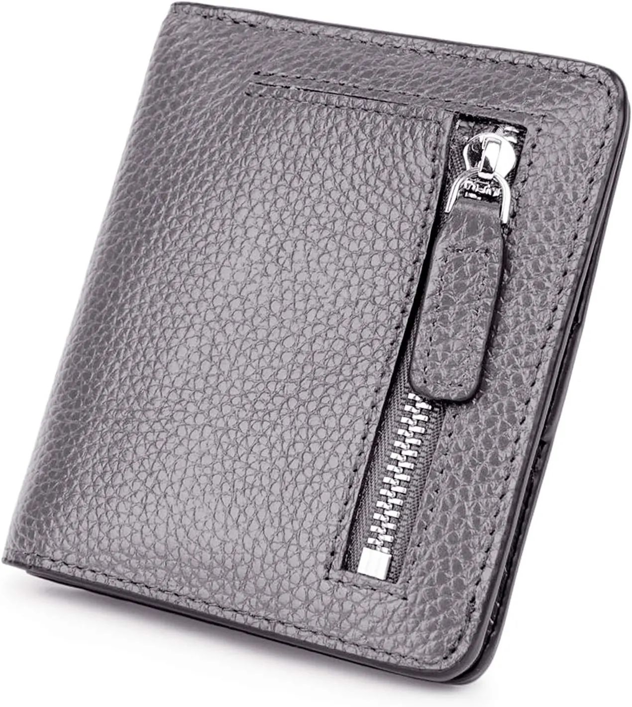 AINIMOER Small Leather Wallet for Women, Ladies Credit Card Holder RFID Blocking Women's Mini Bifold Pocket Purse