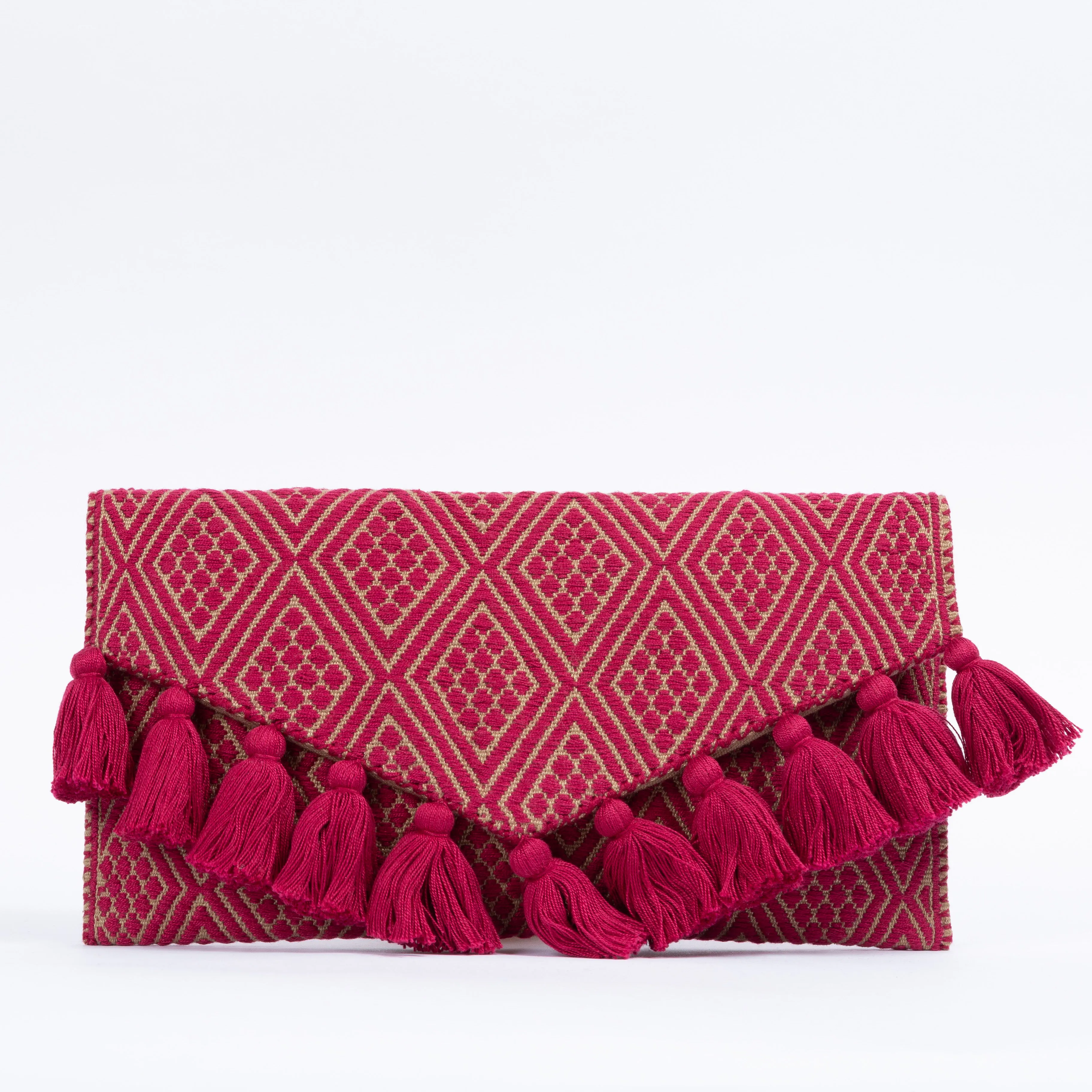 Ana Embroidered Clutch