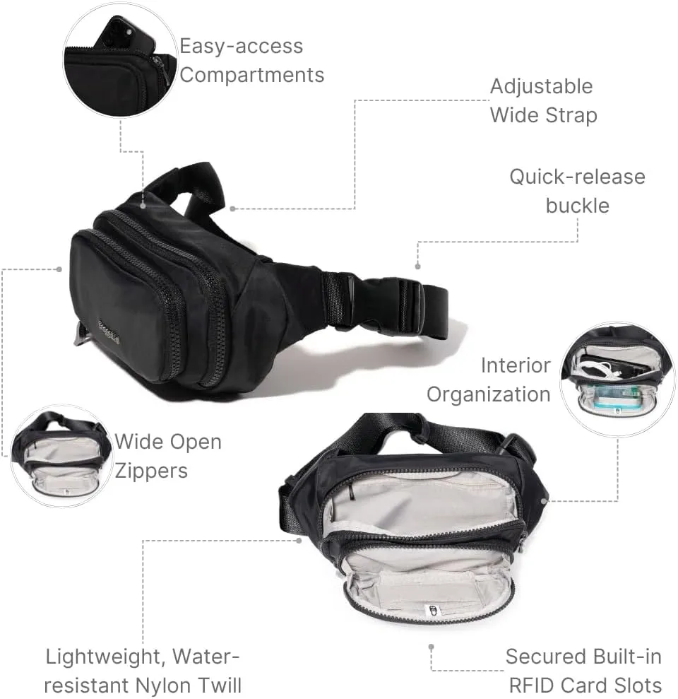 Baggallini On the Go Belt Bag Waist Pack