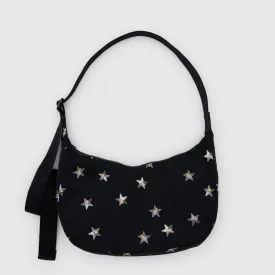 Baggu Medium Nylon Crescent Bag in Stars
