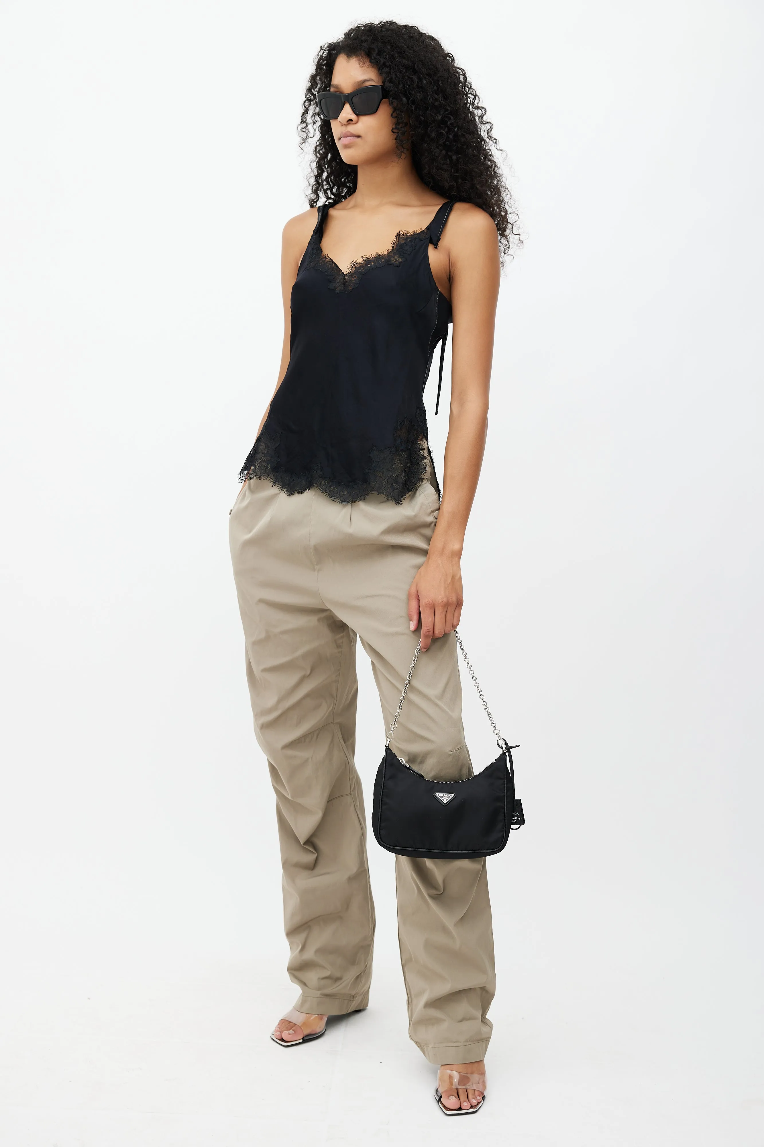Black Re-Edition 2005 Mini Shoulder Bag
