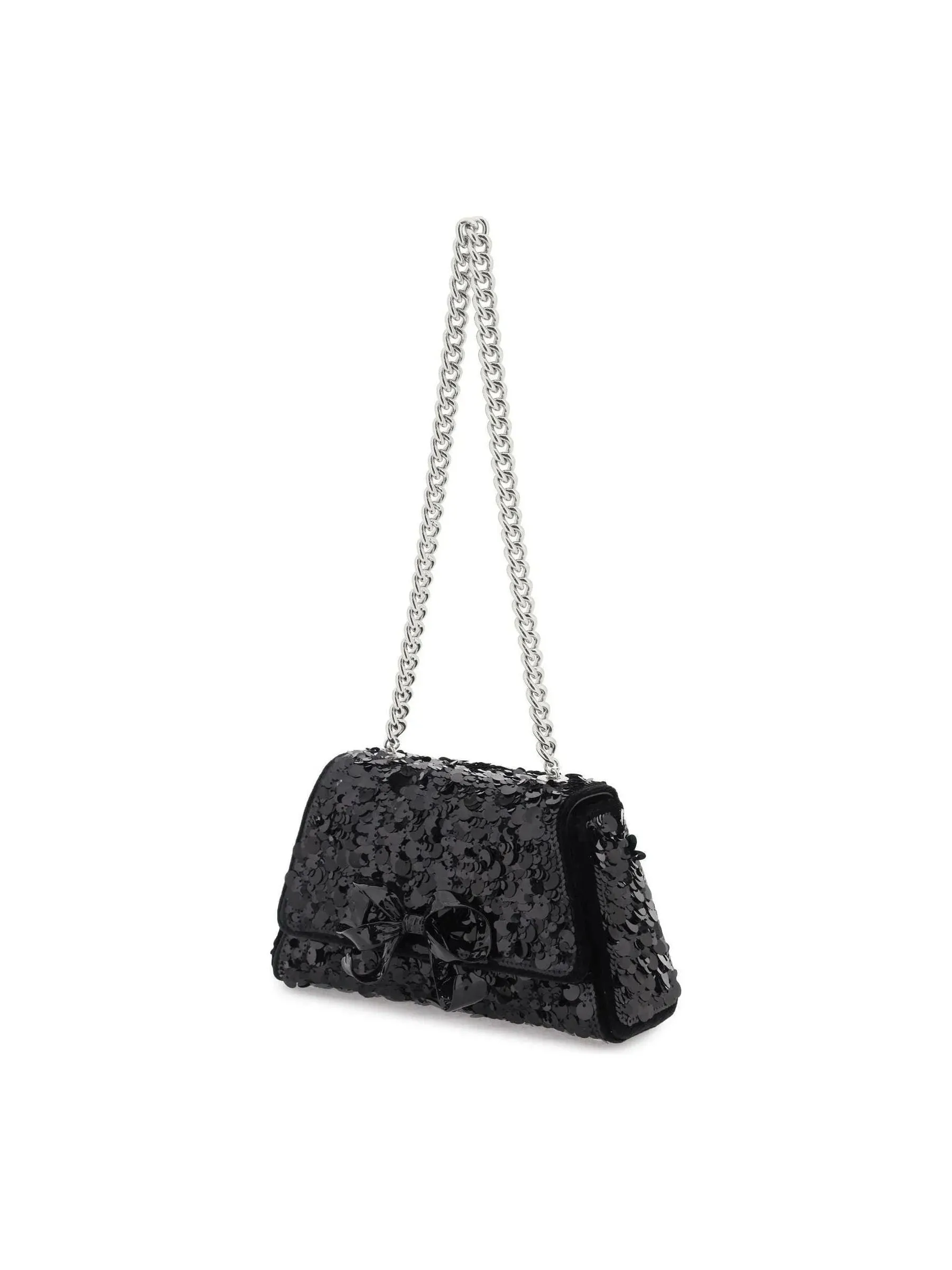 Bow Sequin Mini Bag
