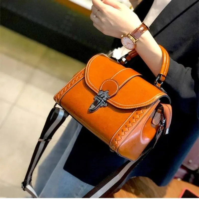 Classic Leather Handbag