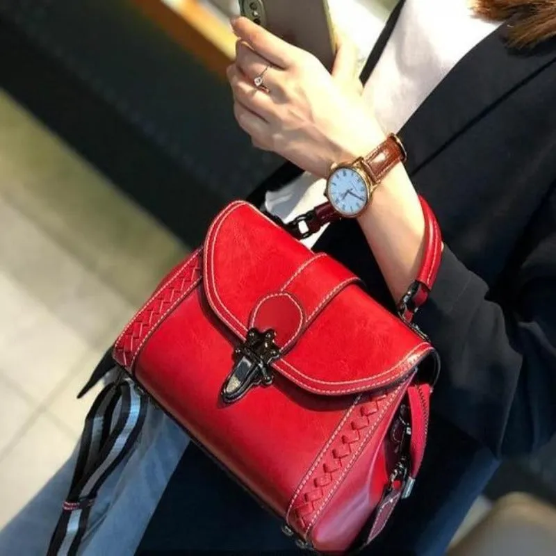 Classic Leather Handbag