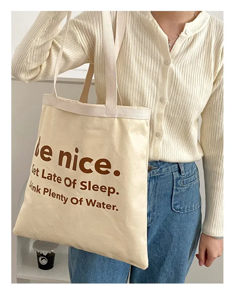 Colourful stripes Canvas Shoulder Bag