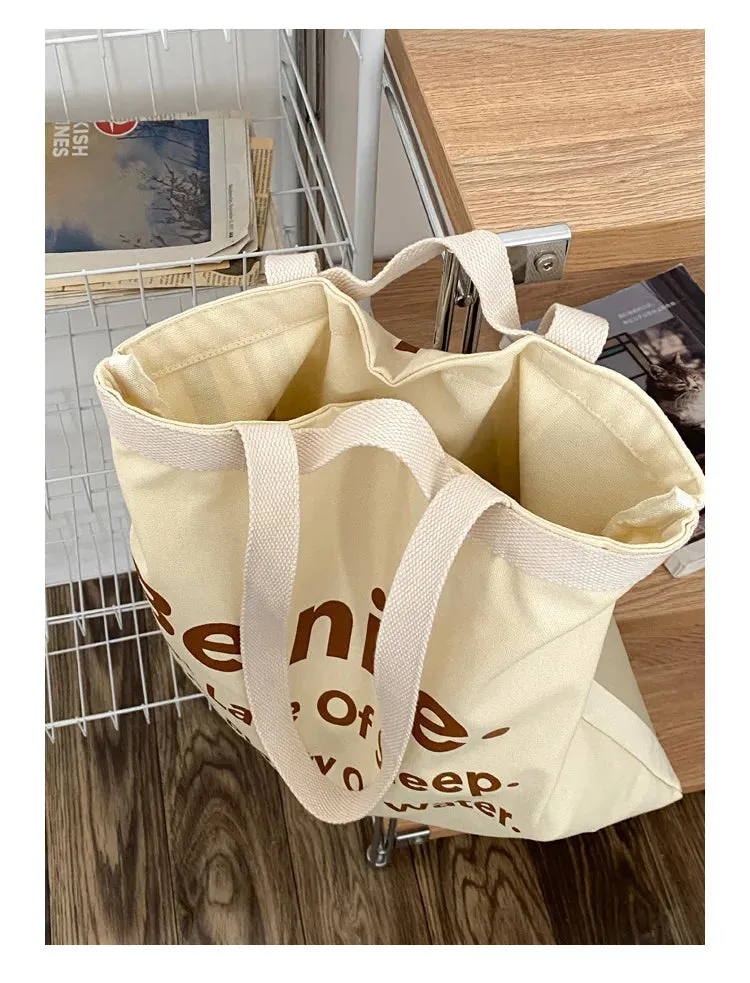 Colourful stripes Canvas Shoulder Bag