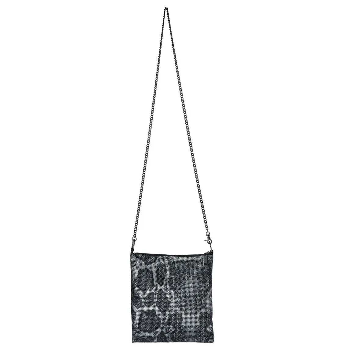 CONVERTIBLE CROSSBODY BAG BLACK PEWTER
