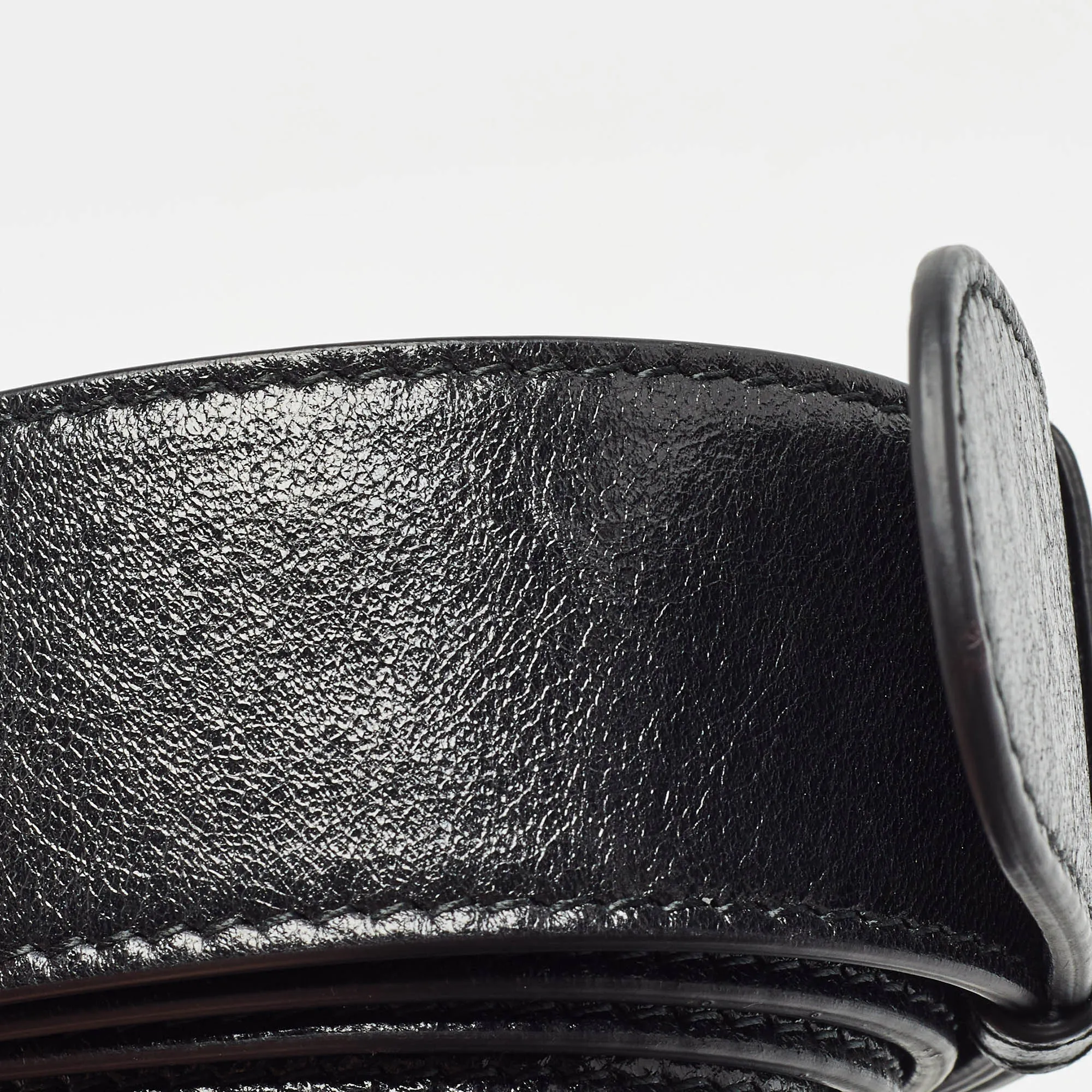 DIOR Black Glossy Leather 30 Montaigne Box Bag