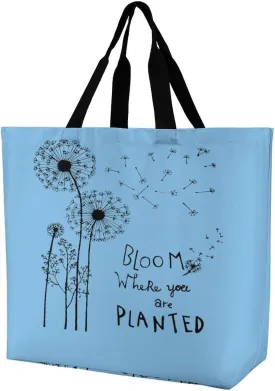 Large Tote Top Handle Bag, Shopping Handbag Big Polyester Shoulder Hand Bags