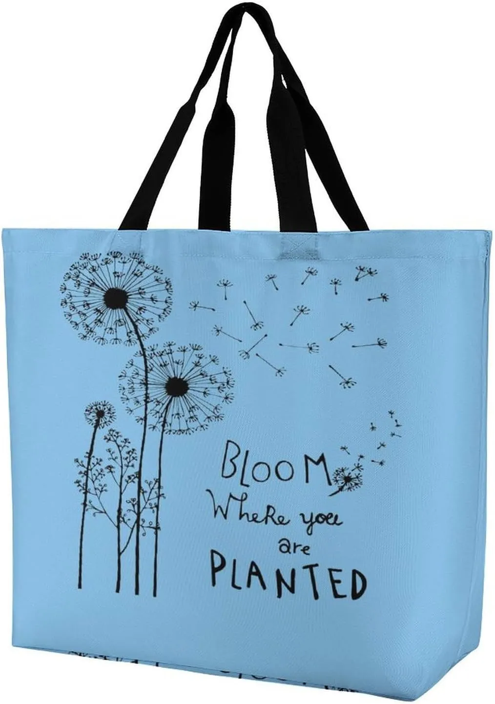 Large Tote Top Handle Bag, Shopping Handbag Big Polyester Shoulder Hand Bags