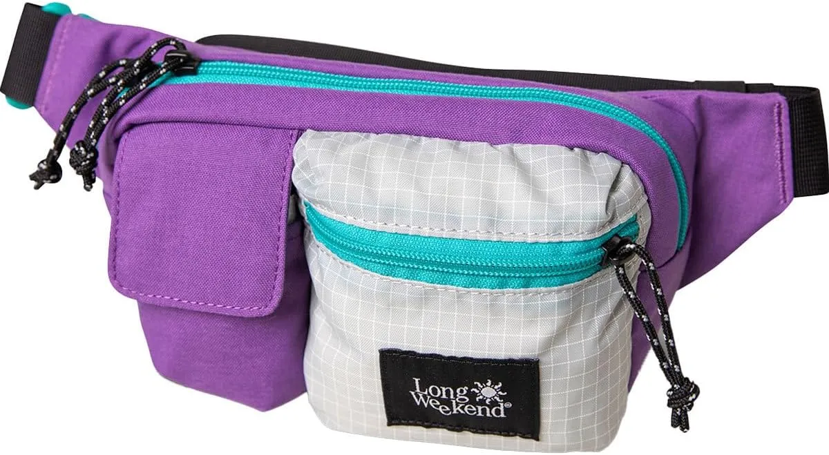 Long Weekend Monterey Sling  Compact Weatherproof Sling Bag for 35mm Cameras, Point & Shoots, and Everyday Essentials (Cosmic Purple)