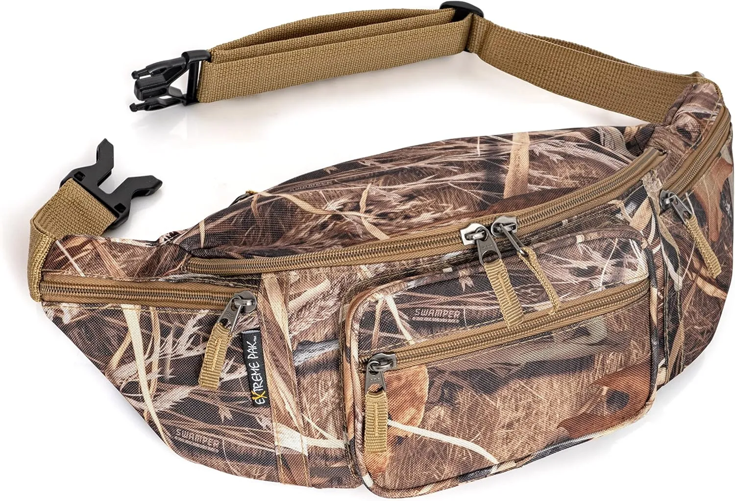 Maxam Extra Large JX Swamper Waist Bag, For Your Next Outdoor Adventure, Camo