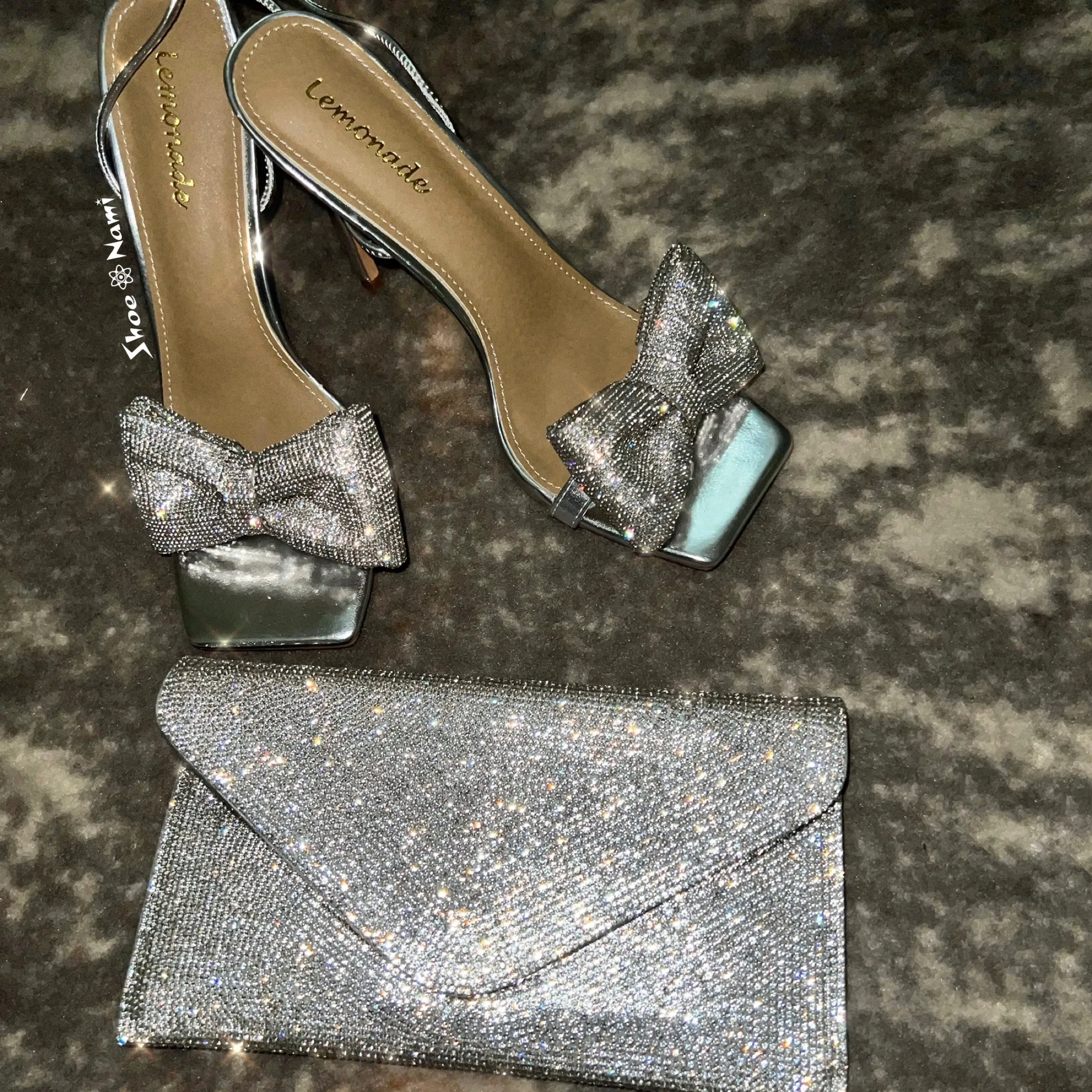 NYE CLUTCH Silver
