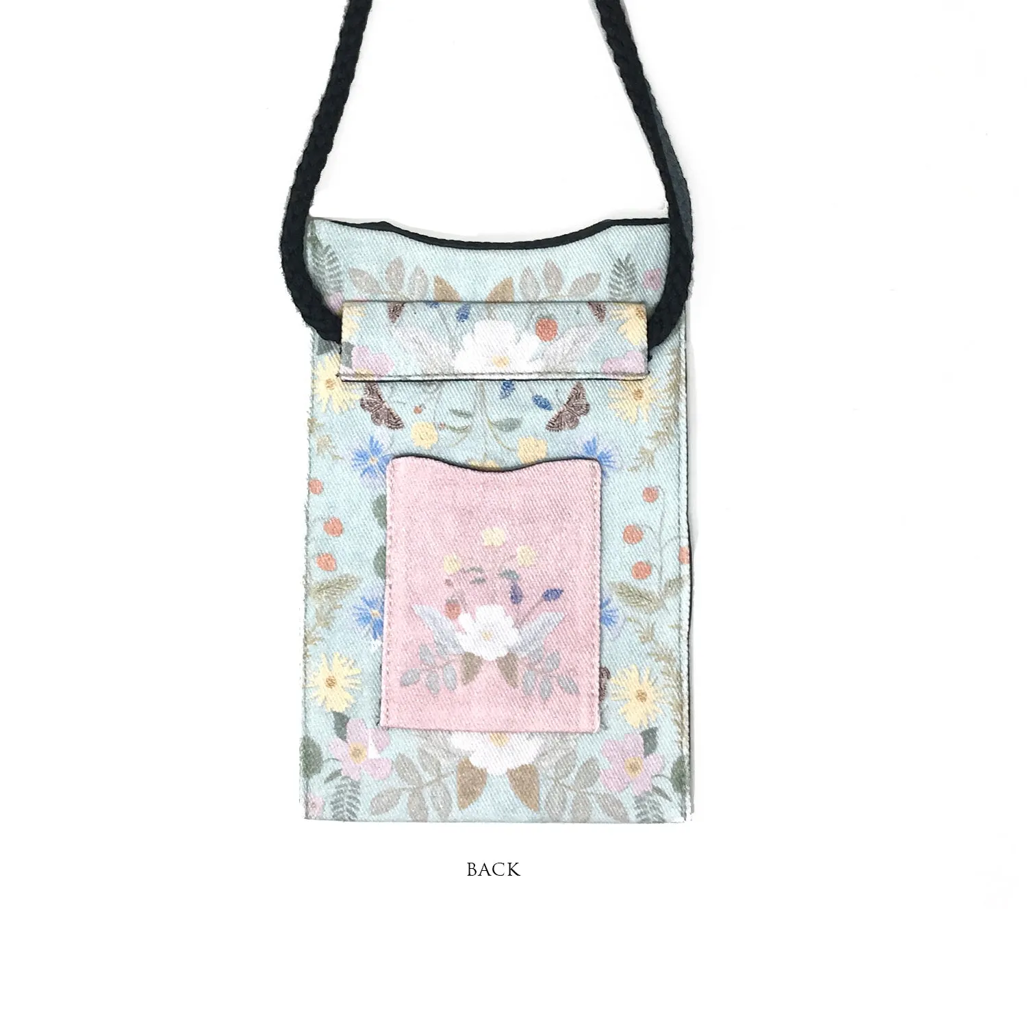 Pale Blooms Walking Cross Body Sling