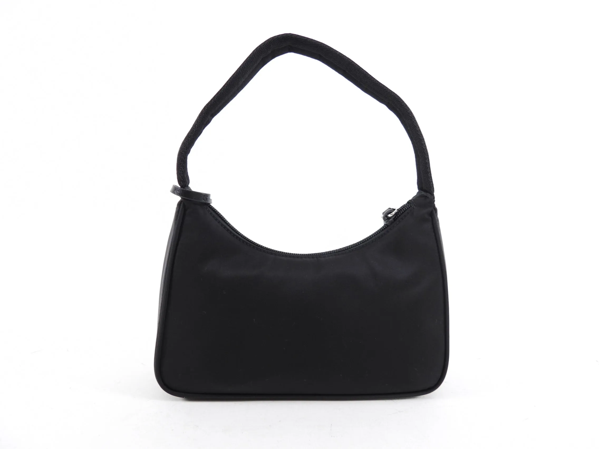 Prada Black Nylon Mini Re Edition 2005 Bag