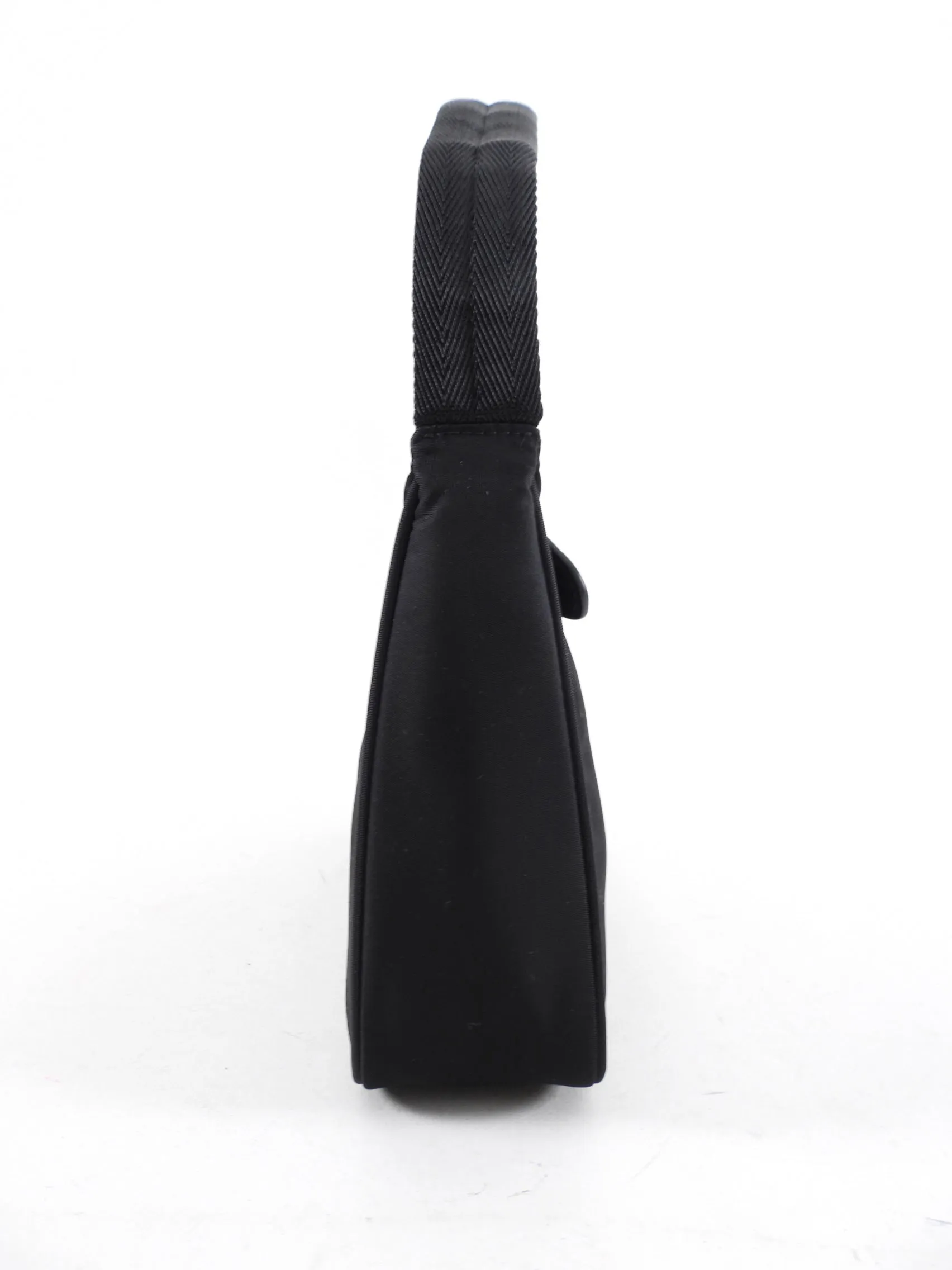 Prada Black Nylon Mini Re Edition 2005 Bag