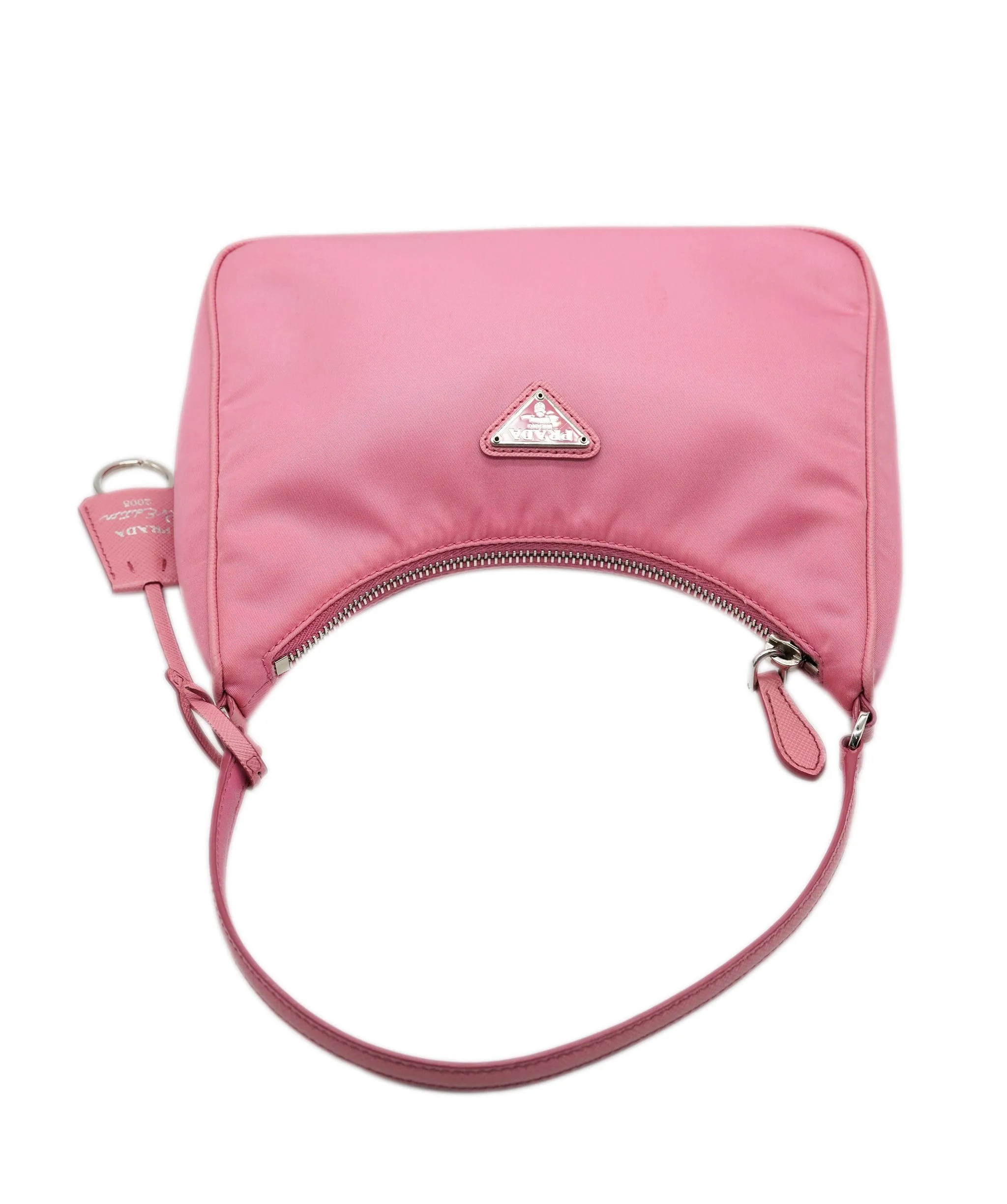Prada Pink Nylon Re-Edition 2005 Mini Bag  ASC4180