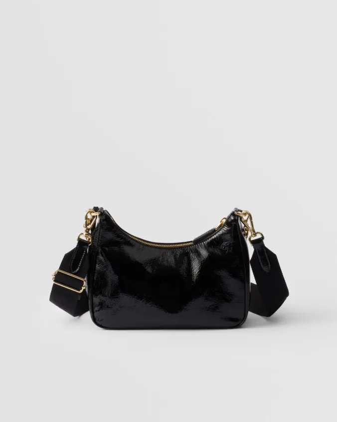 Prada re-edition 2005 naplak patent leather bag