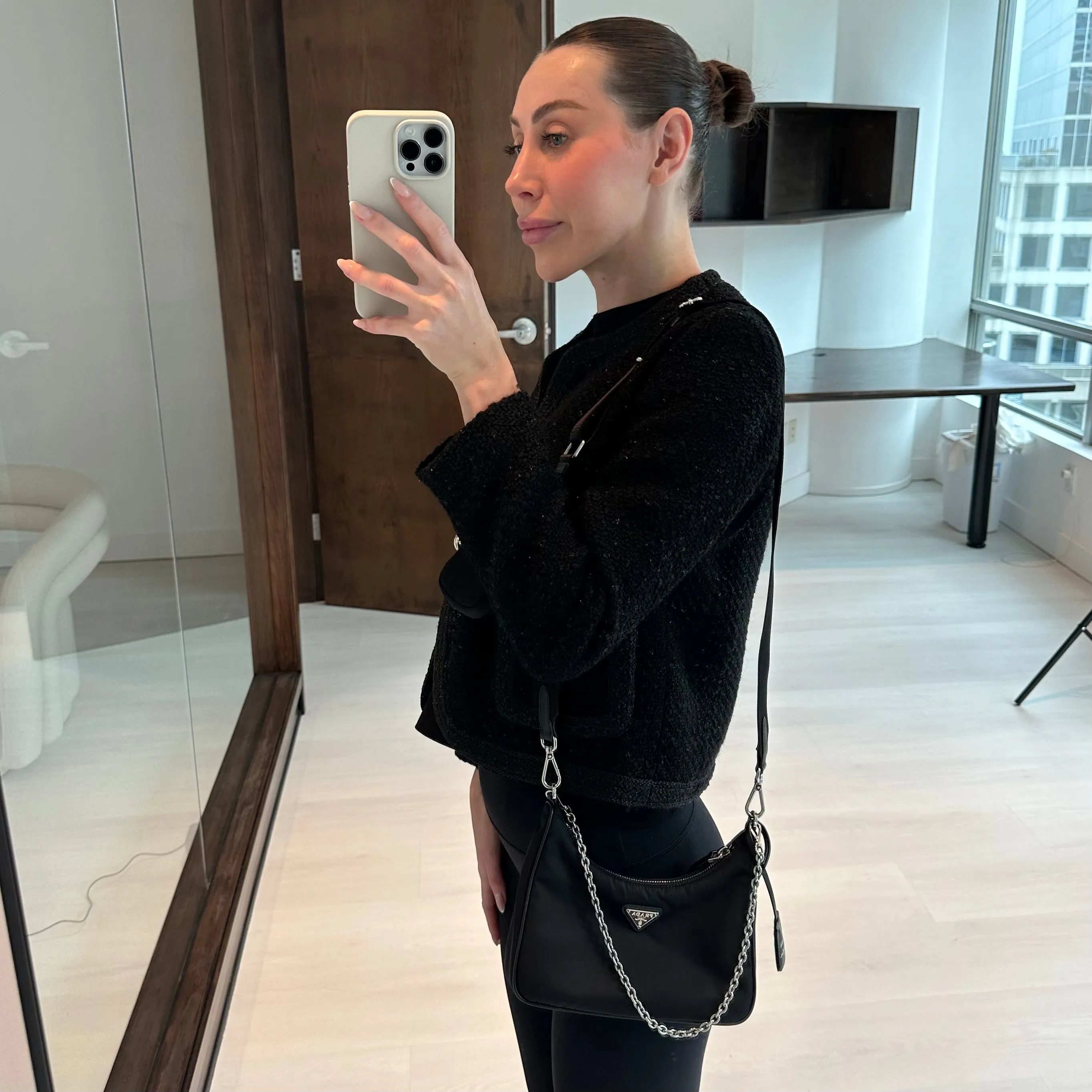 Prada Re-Edition 2005 Shoulder Bag Black