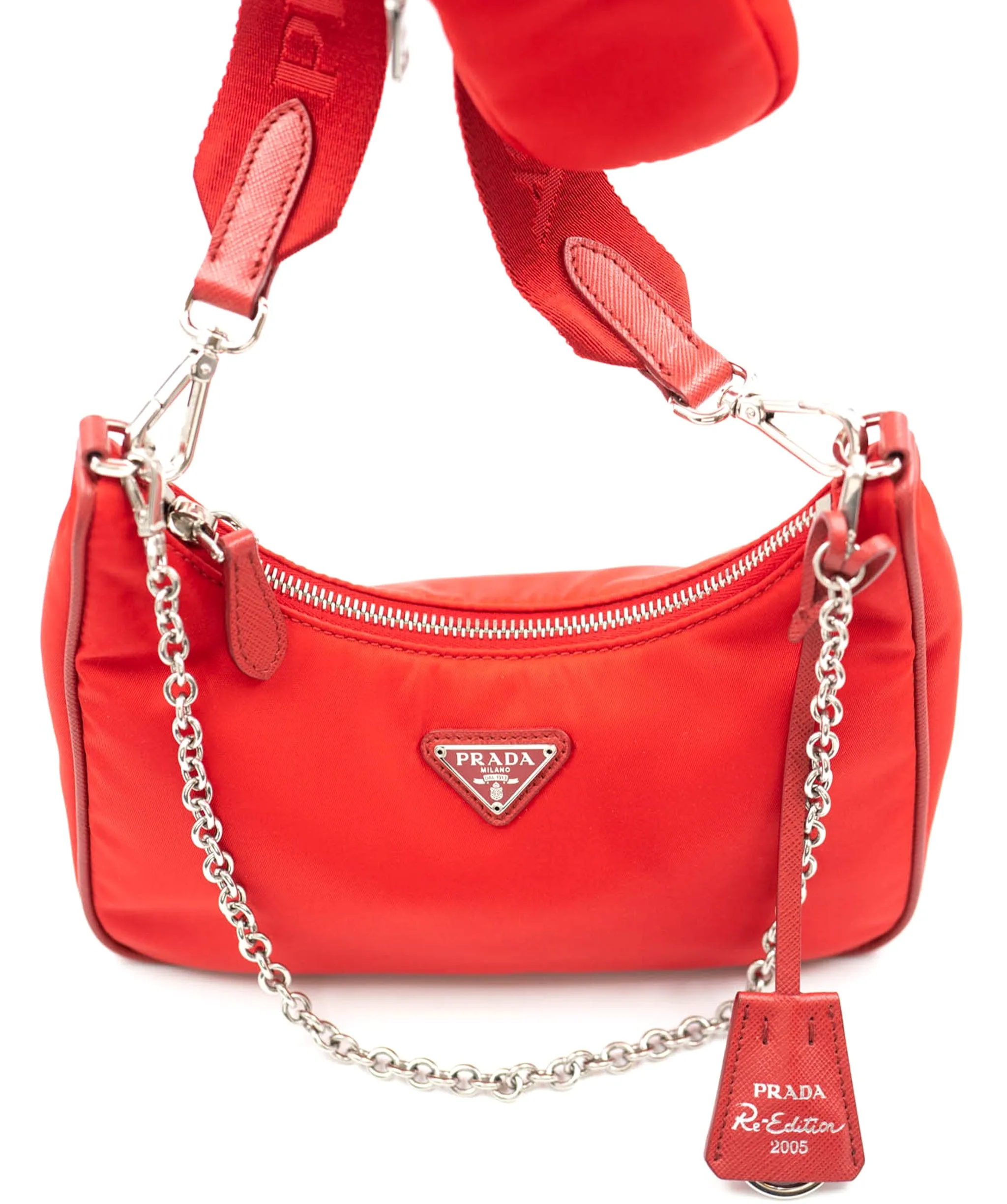 Prada red re edition 2005 bag  ASL4122