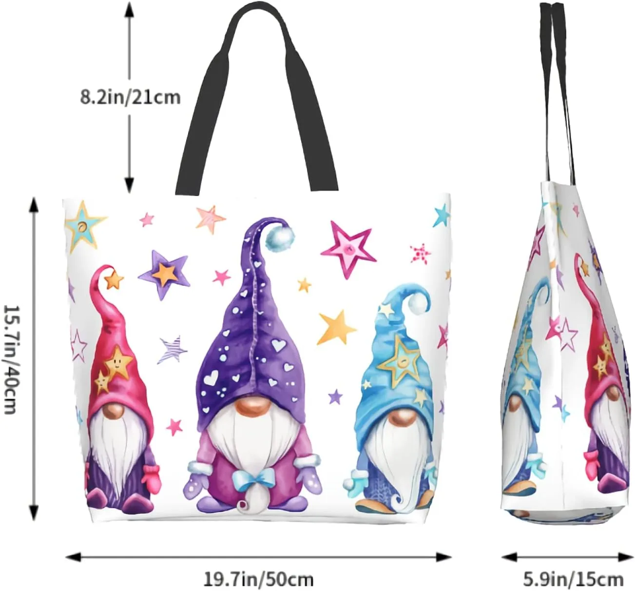 Shoulder Bag Large Reusable Eco-friendly Shopping Bags Portable Storage Handbag