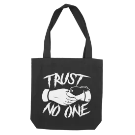 Terrier Cvlt "Trust No One" Black Tote