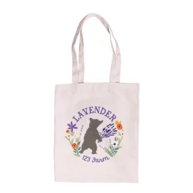 Tote Bag - Lavender Bear