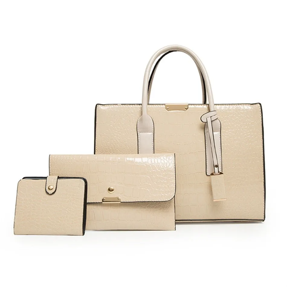 Womens Patent Leather Messenger Crossbody Shoulder Handbag
